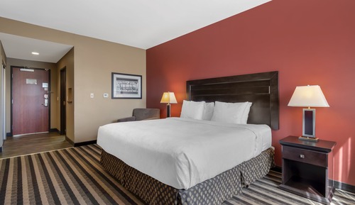 Standard Room, 1 King Bed, Accessible, Non Smoking (Walk-in Shower)