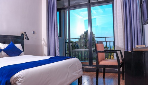 Deluxe Room, 1 Queen Bed, Mountain View