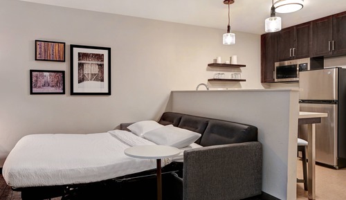 Studio, 1 King Bed with Sofa bed (Mobility Accessible, Tub)