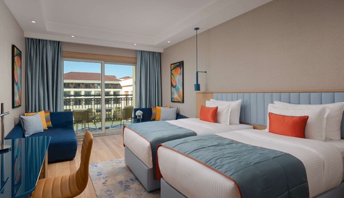 Deluxe Twin Room, 2 Twin Beds, Garden View