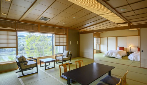 Premium Villa, 1 Bedroom, Non Smoking, River View (Japanese Western Style, Villa Dewa Sanzan)