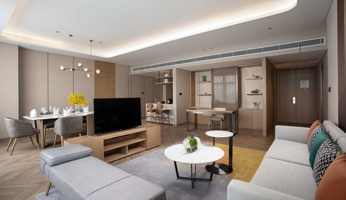Suite, 1 Bedroom (Living and Dining Area)
