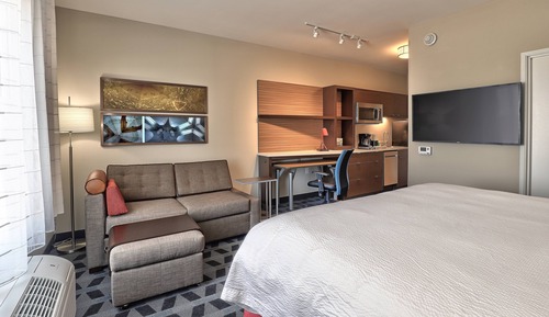 Studio, 1 King Bed with Sofa bed