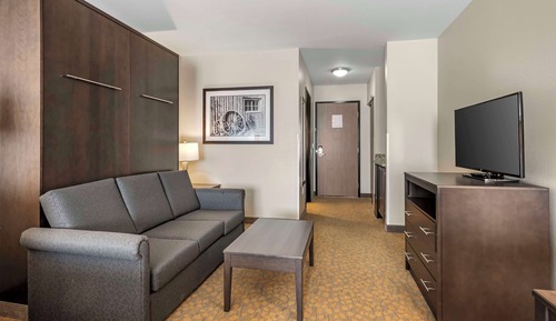 Suite, 2 Queen Beds, Non Smoking, Refrigerator & Microwave