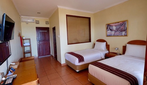 Superior Double or Twin Room, Beach View