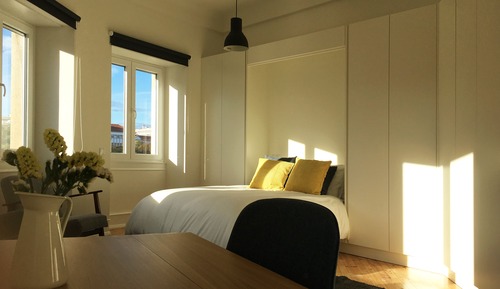 Romantic Studio, 1 Double Bed, Accessible, City View