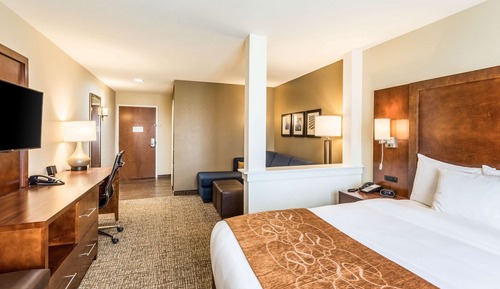 Suite, 1 King Bed with Sofa bed, Non Smoking
