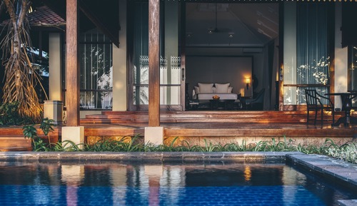 Villa, 1 King Bed, Pool Access (Studio Beach)