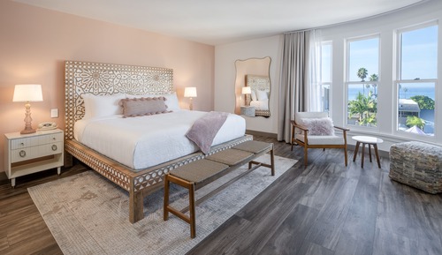 Room, 1 King Bed, Fireplace, Ocean View