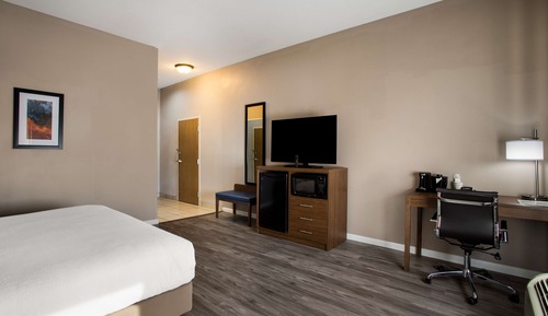 Standard Room, 1 King Bed, Accessible, Refrigerator & Microwave