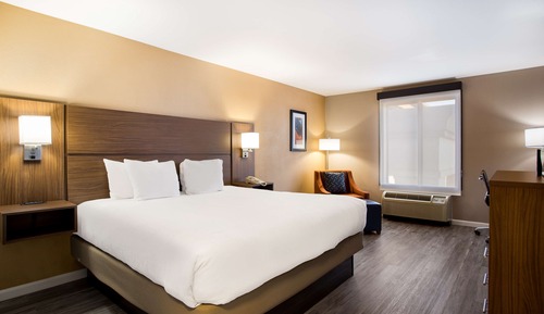 Standard Room, 1 King Bed, Non Smoking, Refrigerator & Microwave