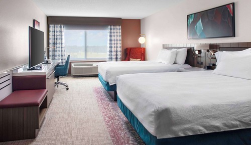 Suite, 2 Queen Beds, Accessible (Hearing)