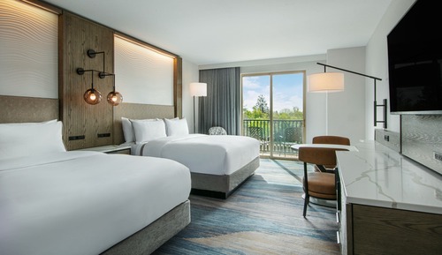Room, Multiple Beds, Balcony, River View
