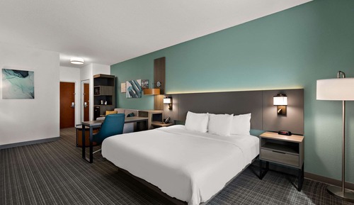 Suite, 1 King Bed with Sofa bed, Non Smoking