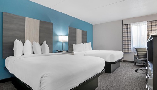 Standard Room, 2 Queen Beds, Non Smoking, Refrigerator & Microwave (Pet Friendly)