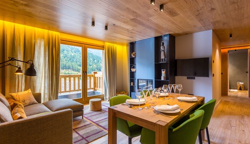Residence 120 sqm, mountain view, 2 bedrooms, living-dining-kitchen room