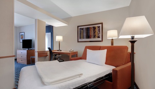 Studio, 1 King Bed with Sofa bed, Non Smoking