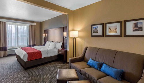 Suite, 1 King Bed with Sofa bed, Non Smoking
