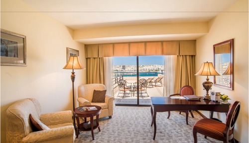 Panoramic Seafront Room with Terrace