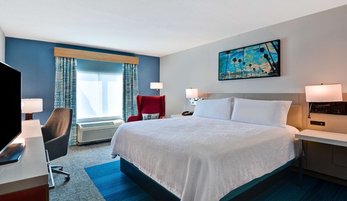 One king bed