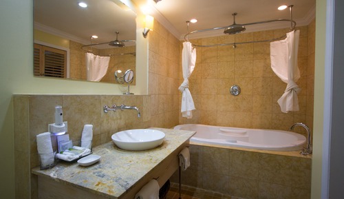 Room, 1 Queen Bed, Bathtub, Poolside