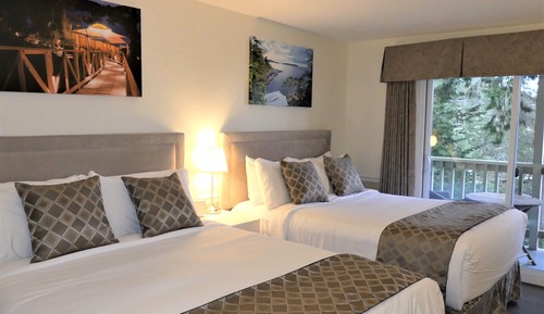 Deluxe Double Room, 2 Queen Beds, Balcony, Ocean View