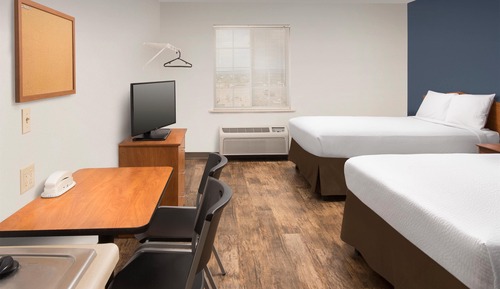 Standard Studio, 2 Double Beds, Non Smoking, Refrigerator & Microwave