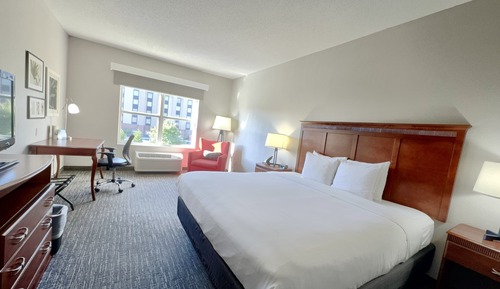 Room, 1 King Bed, Accessible, Non Smoking (Roll-in Shower)