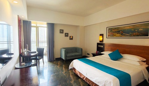 90 degrees sea view Double bed room(sunshine)