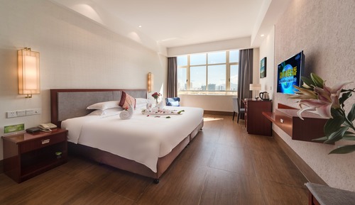 Deluxe City View Double Bed Room