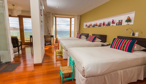 Premium Triple Room, 3 Twin Beds, Balcony, Lake View