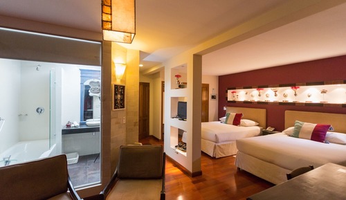 Premium Double Room, 2 Queen Beds, Balcony, Lake View