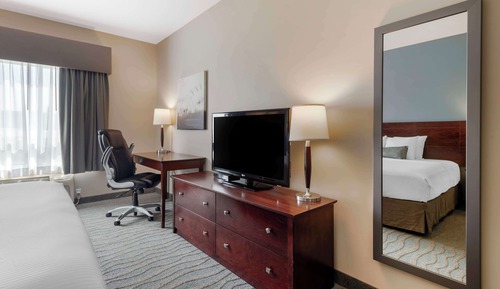 Standard Room, 1 King Bed, Non Smoking, Refrigerator & Microwave