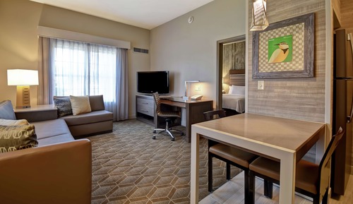 Suite, 1 King Bed, Accessible, Bathtub (Mobility & Hearing)