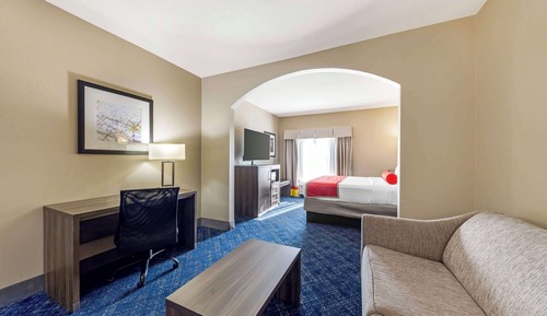 Suite, 1 King Bed, Non Smoking, Refrigerator & Microwave