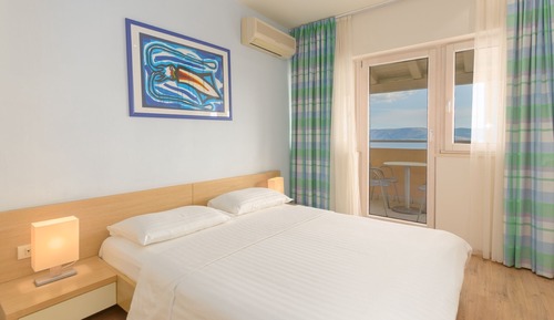 Premium Apartment, 1 Queen Bed with Sofa bed, Sea View (One-Bedroom)