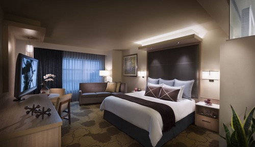 West Tower Deluxe King with Pool View