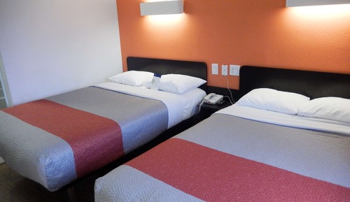Deluxe Room, 2 Double Beds, Non Smoking, Refrigerator & Microwave