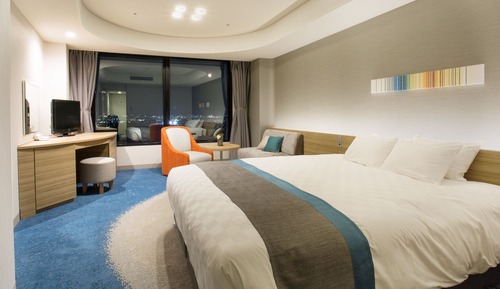 [Only 8/8]Double Room (Sky Floor), Non Smoking , with Fireworks viewing seats
