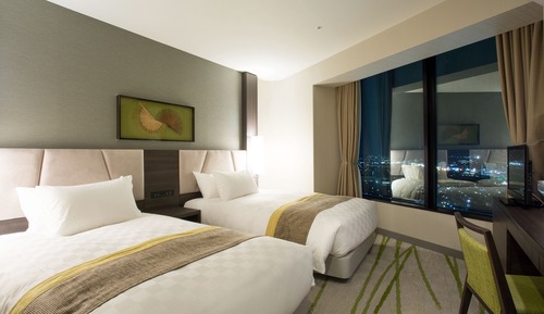 EIZAN Floor Twin Room with Pool Access, Non Smoking
