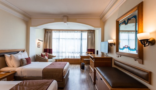 Deluxe Room, 2 Twin Beds, City View