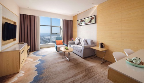 Standard Suite, 1 King Bed, City View