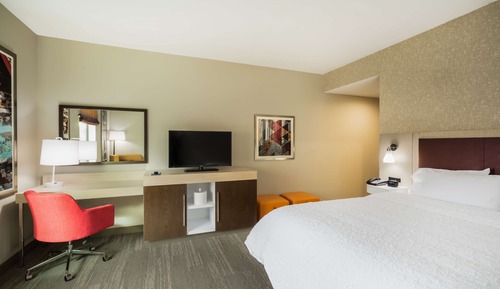 Room, 1 King Bed, Refrigerator