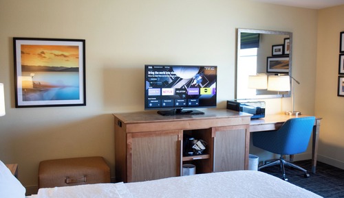 Room, 1 King Bed, Non Smoking, Refrigerator & Microwave