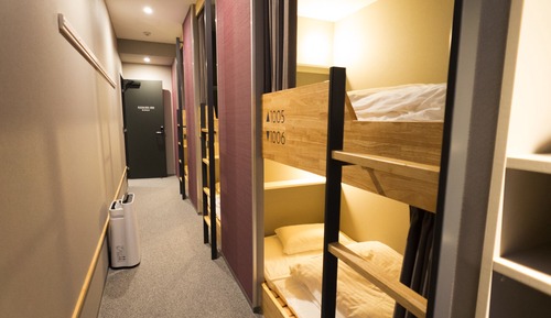 Bed in 6 Beds Dormitory Room 