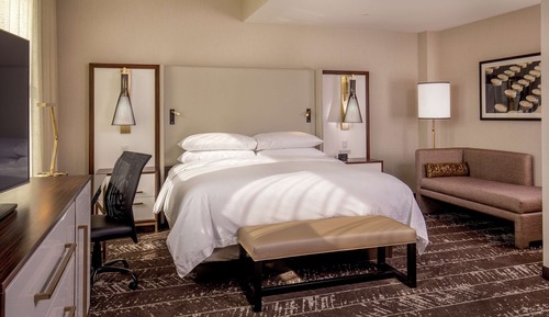 Suite, 1 King Bed, Accessible (Roll-In Shower)