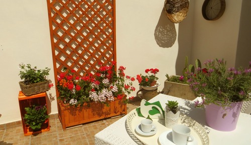Family Quadruple Room, Garden View, Garden Area
