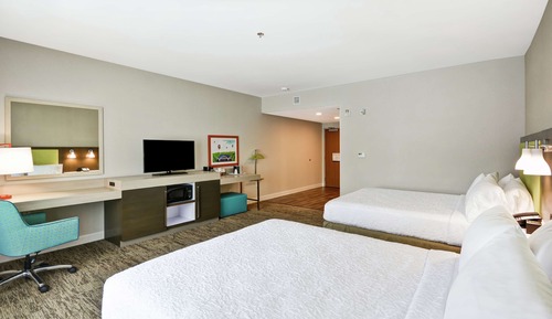 Room, 2 Queen Beds, Accessible, Refrigerator & Microwave