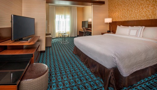 Suite, 1 King Bed with Sofa bed