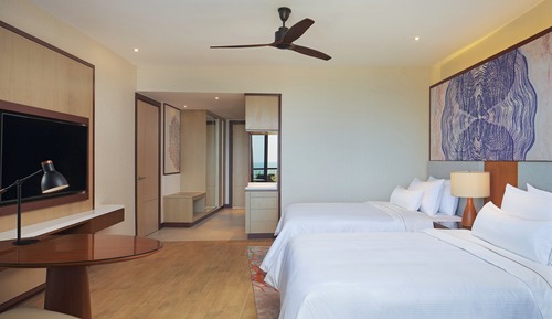 Room, 2 Queen Beds, Non Smoking, Garden View (Balcony)